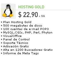Hosting Gold