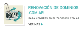 renovai&oacute;n de dominios .com.ar